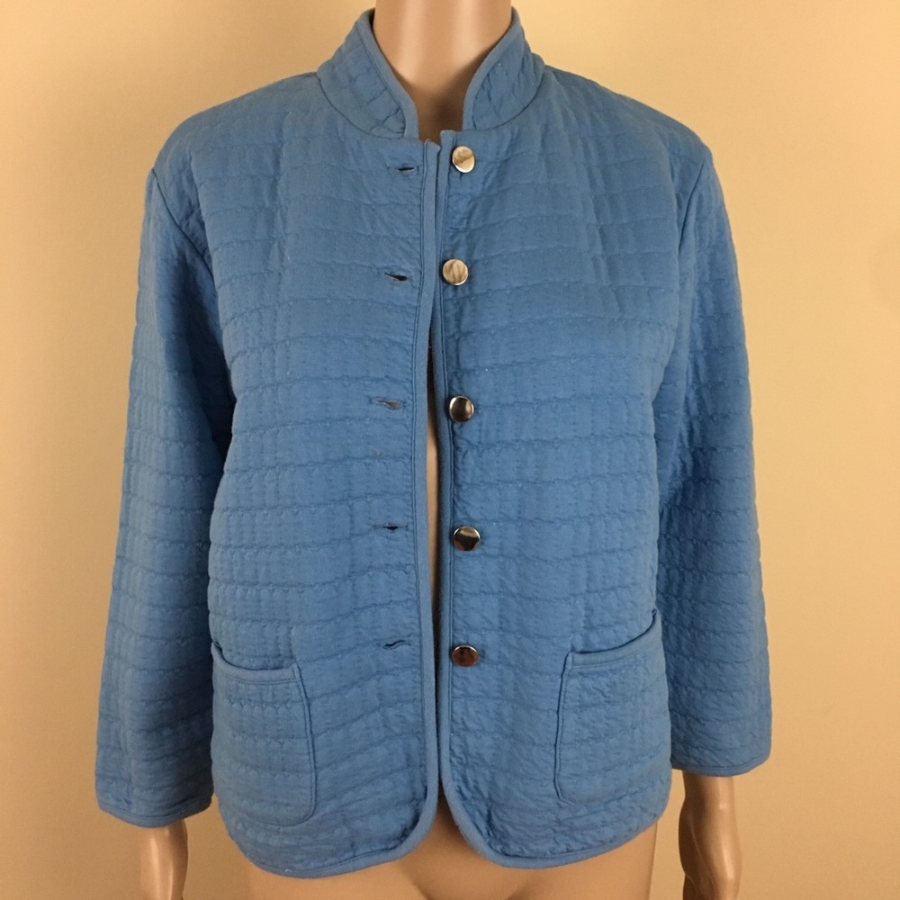🌸 COLDWATER CREEK Petite Small Quilted Jacket
